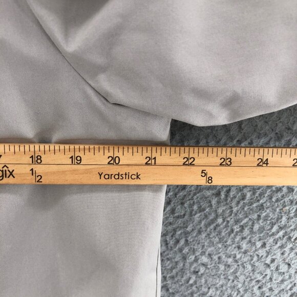 London Fog Coat Womens 12 Ivory Weathergear Zip Up Insulated Outerwear Pleated* - Picture 13 of 15